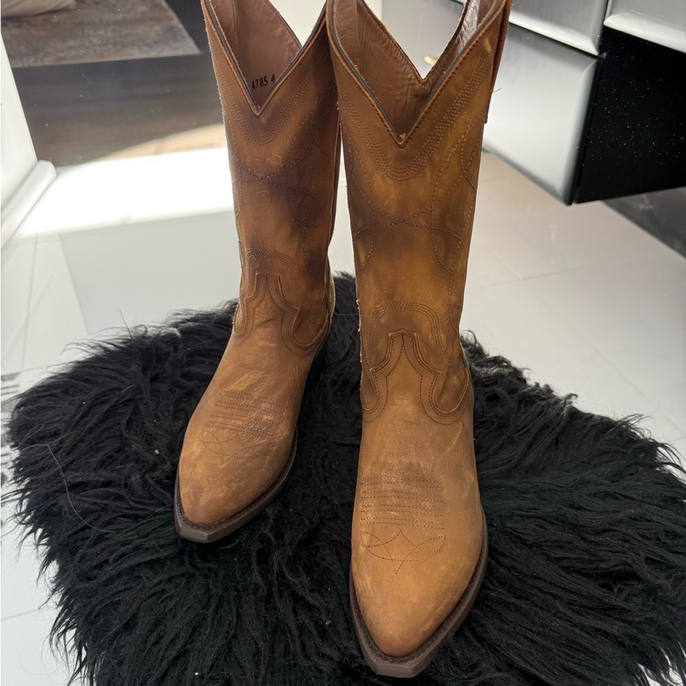Men's Brown Cowboy Boots